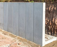 Mur de soutènement à Bordeaux et en gironde avec jardin Design