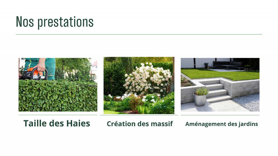 Vôtre jardinier dans la Gironde